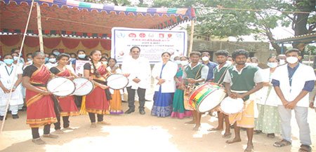 WORLD HEARING DAY MARCH 2022- Public awareness programme in the form of Thapaattam and Oyillaattam