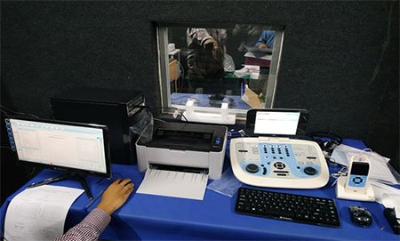 Sound Proof Audiology room With PTA