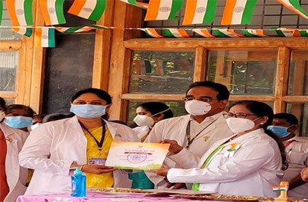 APPRECIATION TO ENT DEPARTMENT ON INDEPENDENCE DAY