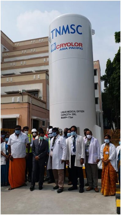 35kl Liquid Oxygen tank