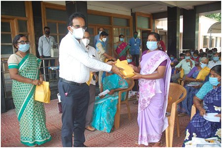 COVID-19 patients discharged home
