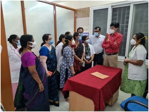 Health Secretary Visit