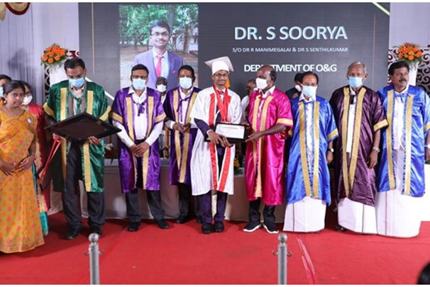 Dr. S. Soorya - Silver Medal